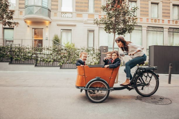 Velo cargo babboe